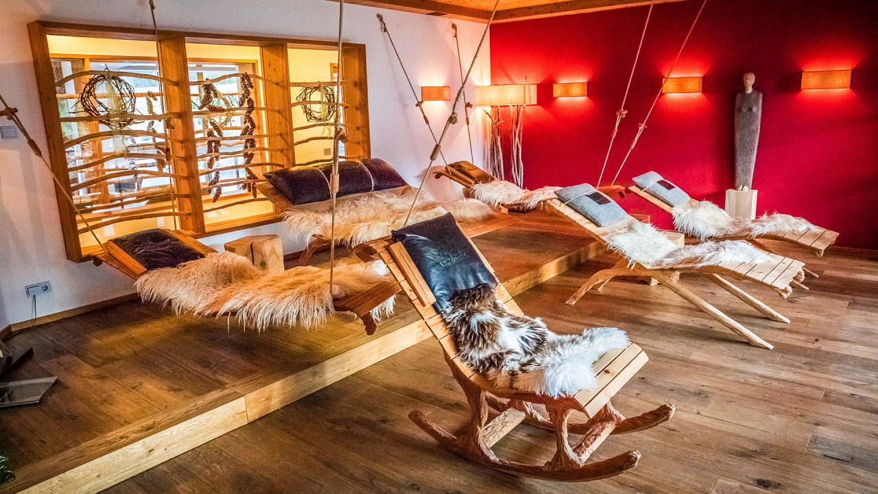 Spa-Entspannungsbereich Tirler Hotel Seiser Alm