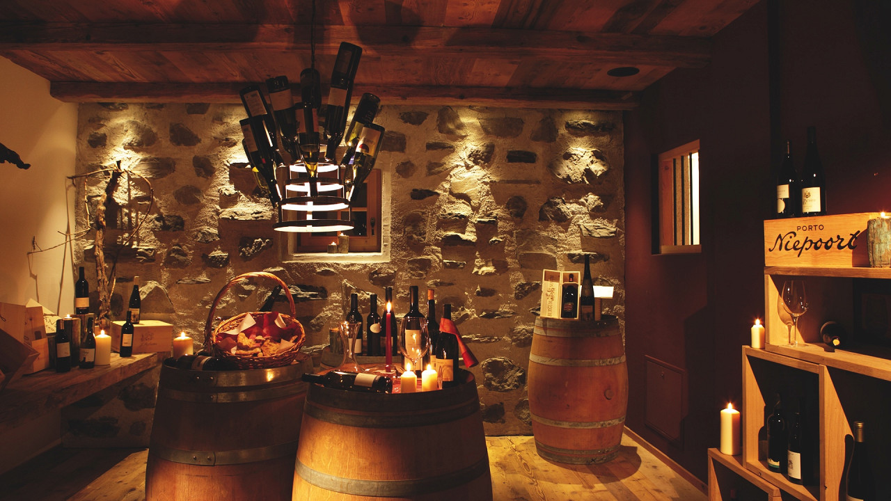 Weinkeller Tirler Hotel Seiser Alm