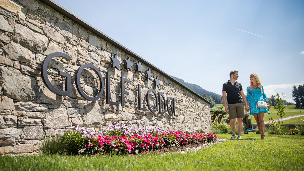 Coppia giardino esterno Golf Lodge