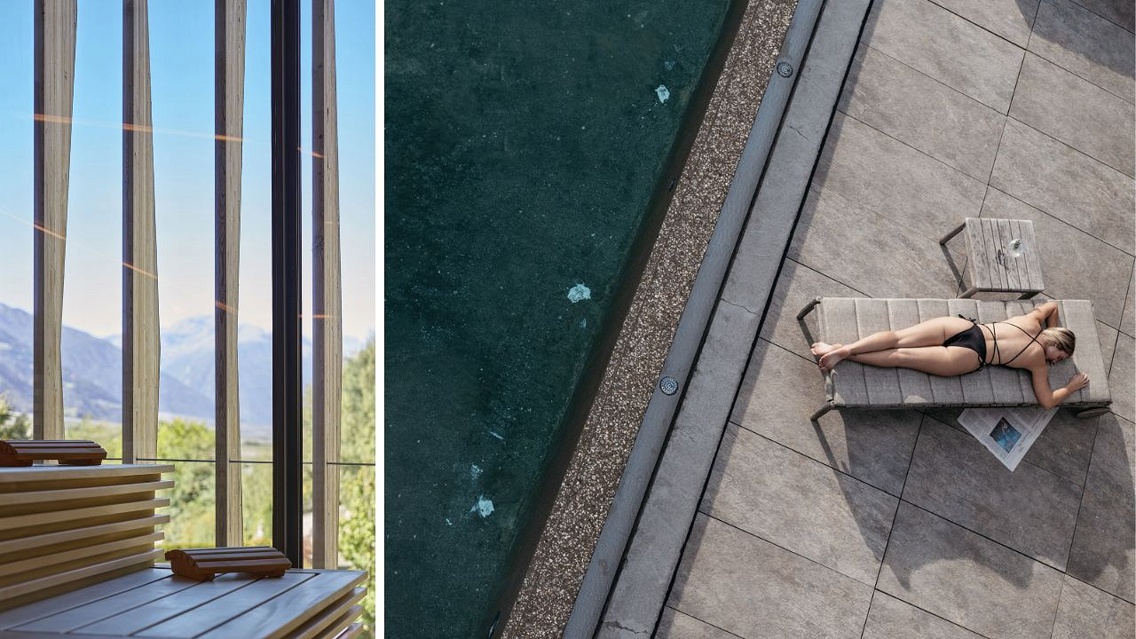 sauna e piscina lindenhof hotel naturno