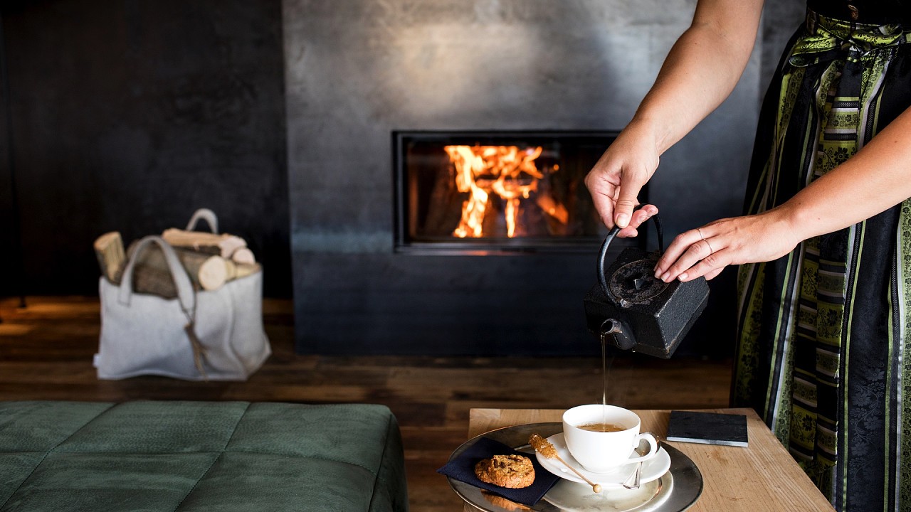 Loungebereich Hotel Turm Völs am Schlern