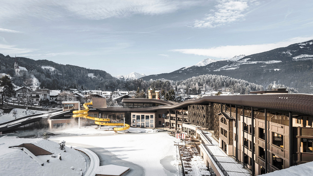 Esterno invernale Falkensteiner Family Resort Lido