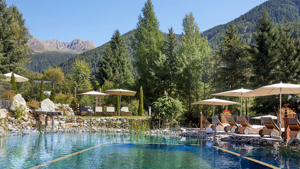 GIardino esterno Quelle Hotel