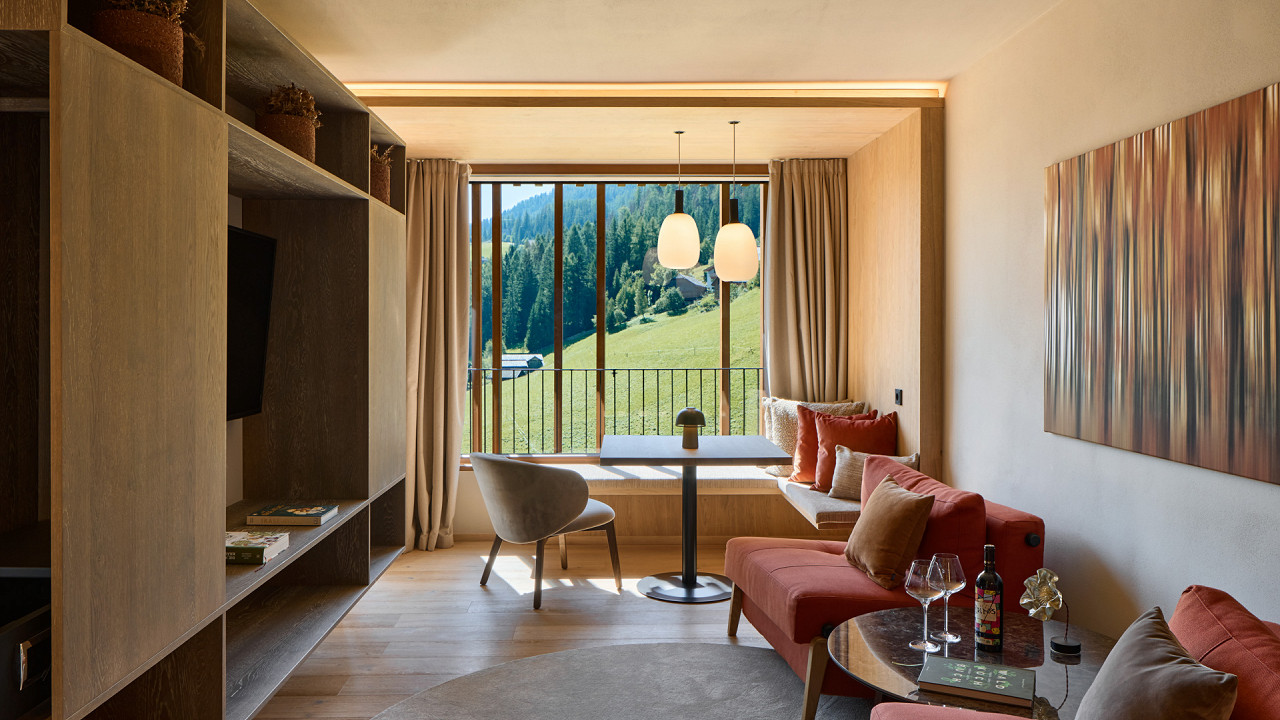 Salon - Suite Sauna - Hôtel Badia Hill
