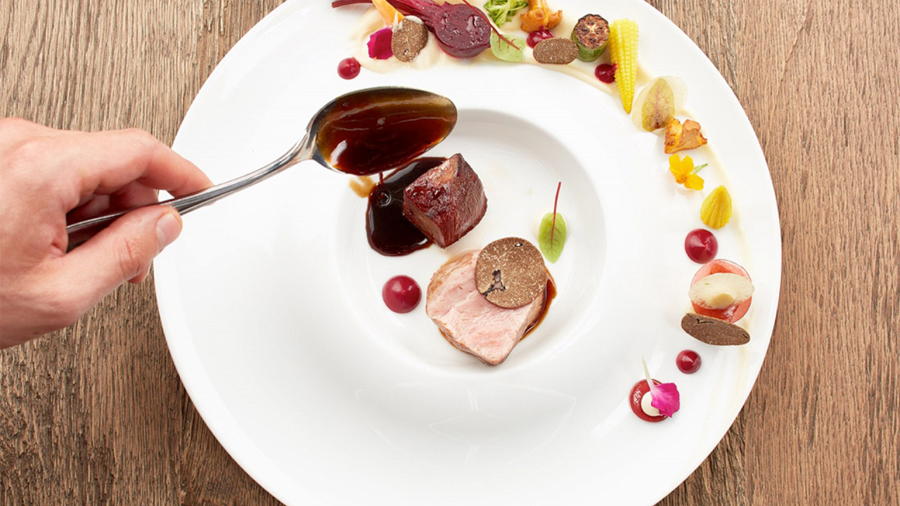 Piatto gourmet - Hotel Chalet Mirabell