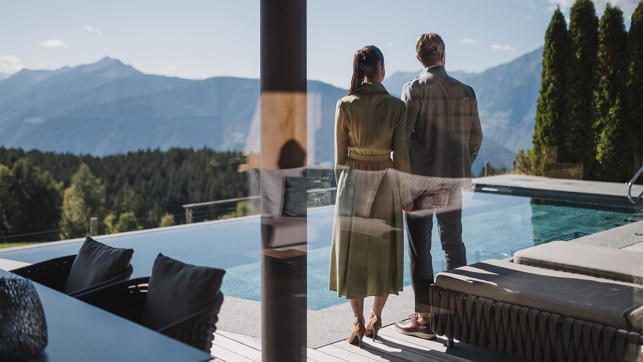 Romantisches Paar - Bergvillen bei Chalet Mirabell