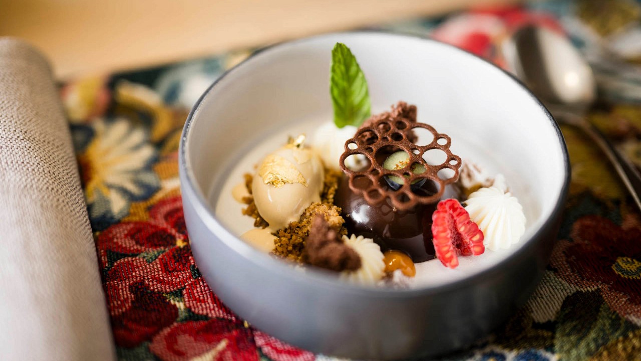 gelato dessert - Mirabell Dolomites Hotel