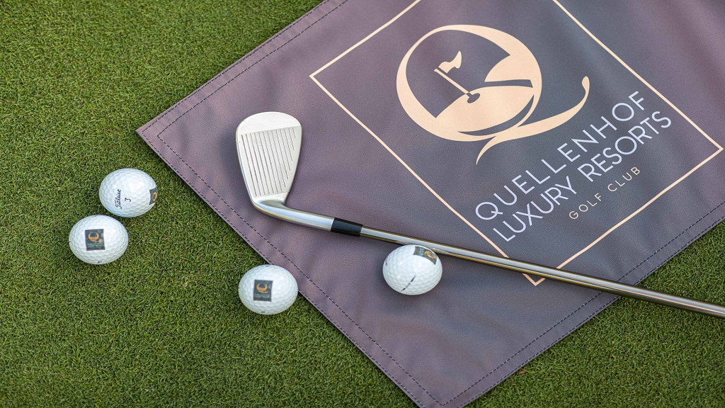 Golf bag and balls Quellenhof Luxury Resort Passeier golf