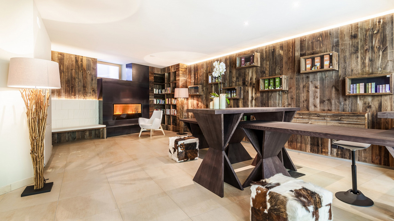 Beauty room Hotel Col Alto Corvara design