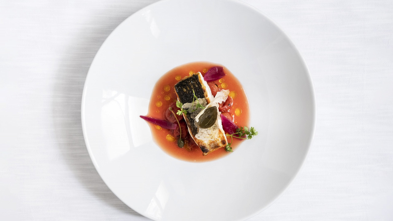 Piatto gourmet Post Hotel San Candido