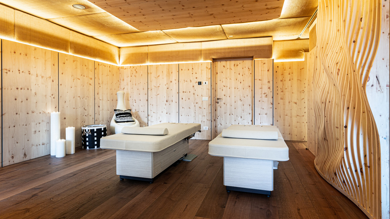 Sala massaggi Hotel Fanes