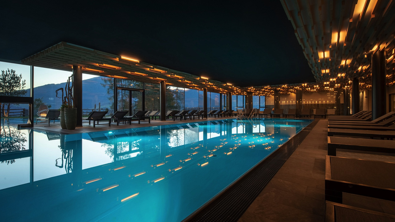 Piscine couverte My Arbor Hôtel Bressanone bien-être