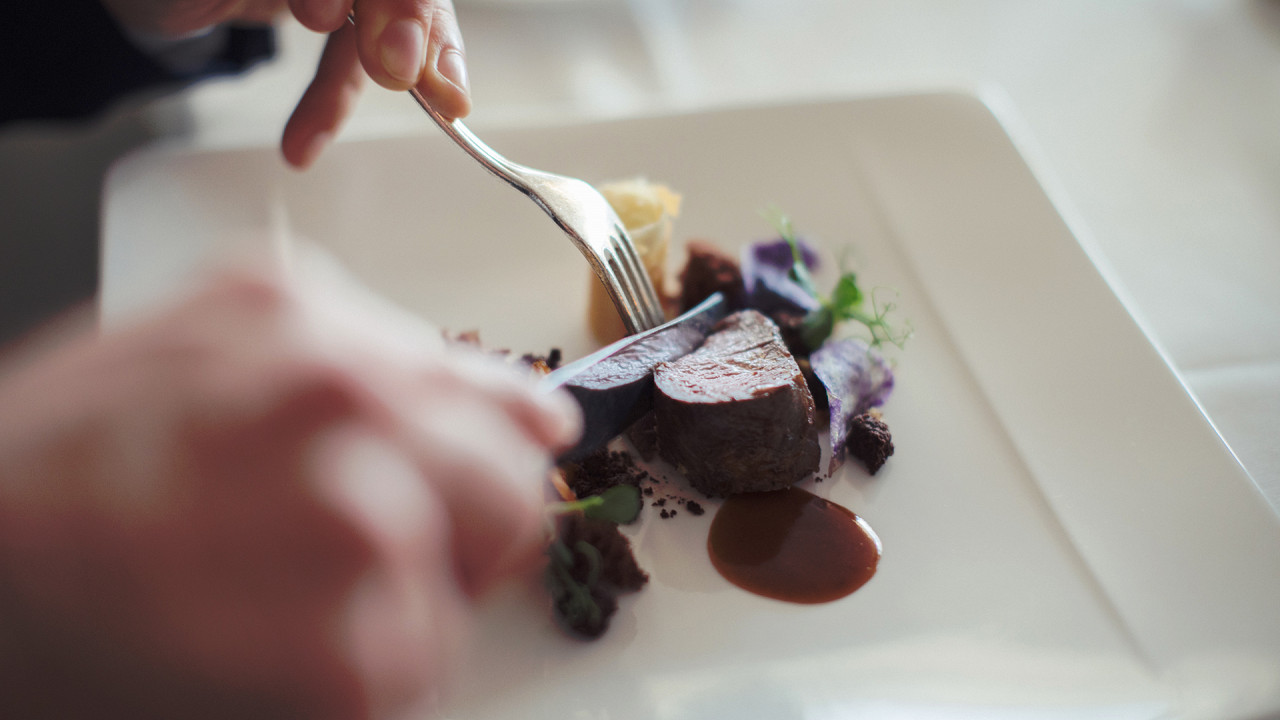 Secondo piatto gourmet Hotel Giardino Marling