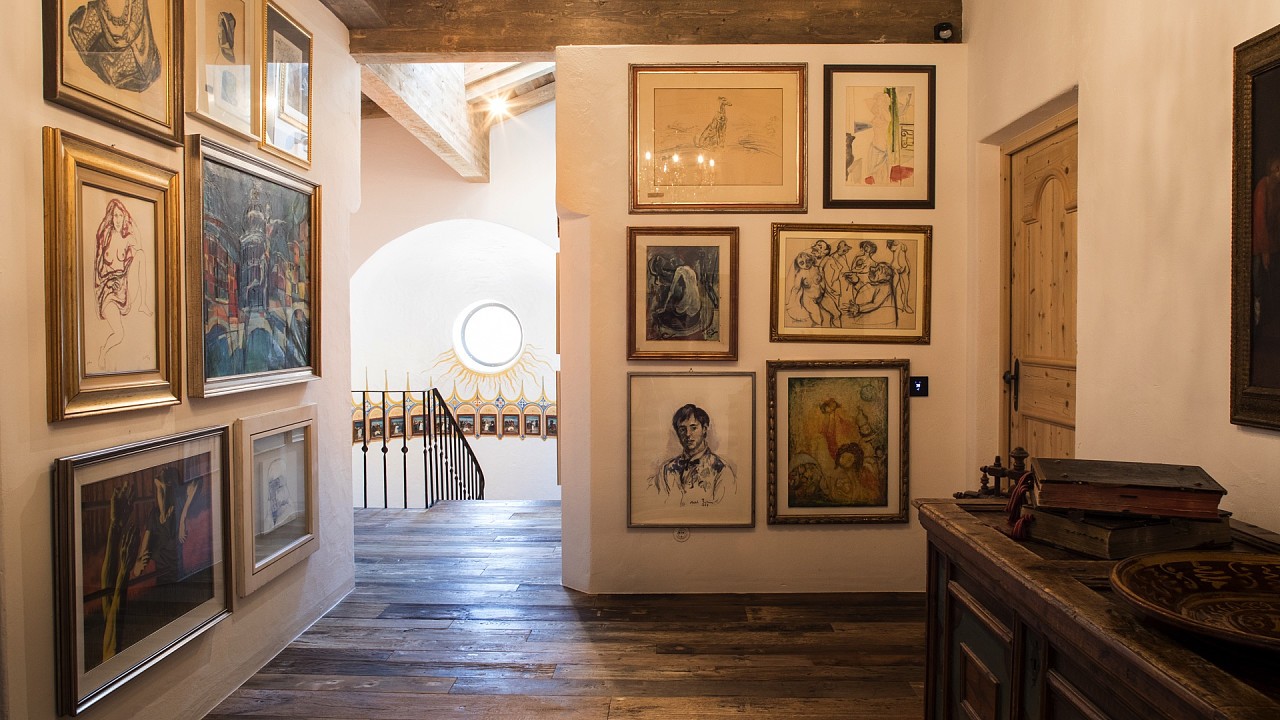 Bilde Hotel Turm Völs am Schlern Geschichte Kunst